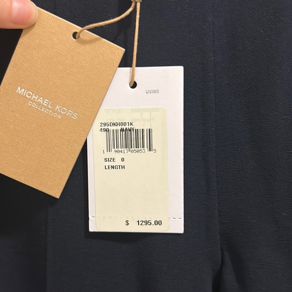 NWT Michael Kors Collection Flared Stretch-Wool Trousers - Picture 5 of 13